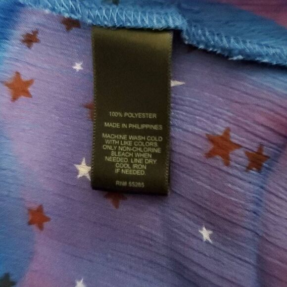 EXPRESS SHEER WOMENS BLOUSE - Picture 2 of 3